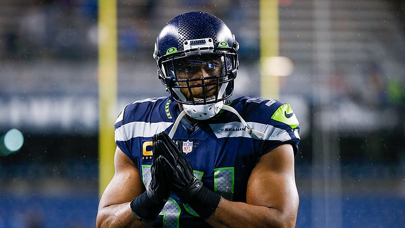 Oct 25, 2021; Seattle, Washington, USA; Seattle Seahawks middle linebacker Bobby Wagner (54) walks to the locker room following a 13-10 loss against the New Orleans Saints at Lumen Field. Mandatory Credit: Joe Nicholson-USA TODAY Sports