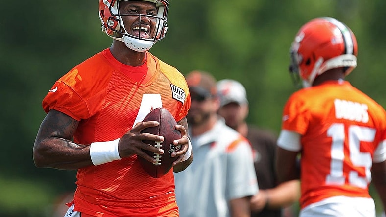 Cleveland quarterback Deshaun Watson received a six-game suspension from former judge Sue L. Robinson.
Syndication Usa Today