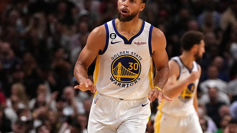 NBA: Golden State Warriors at Miami Heat