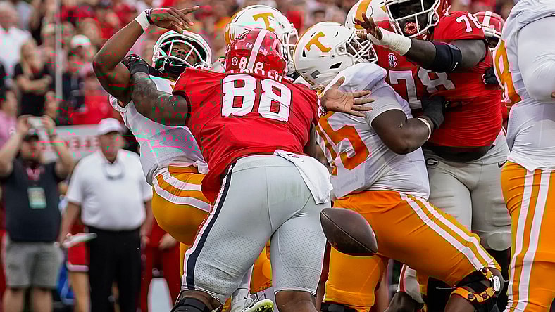 NCAA Football: Tennessee at Georgia