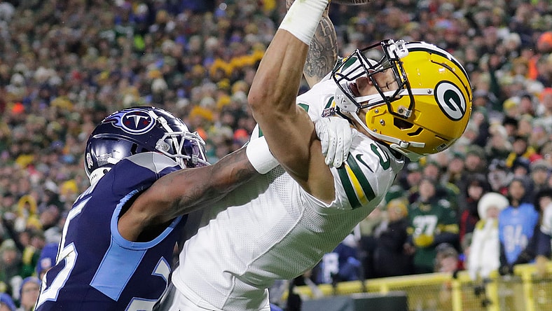 green bay packers play christian watson