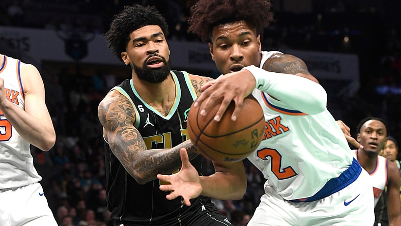 NBA: New York Knicks at Charlotte Hornets