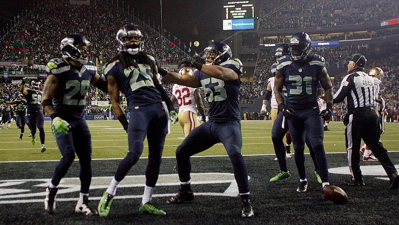 2014 nfc championship game: seattle seahawks, san francisco 49ers