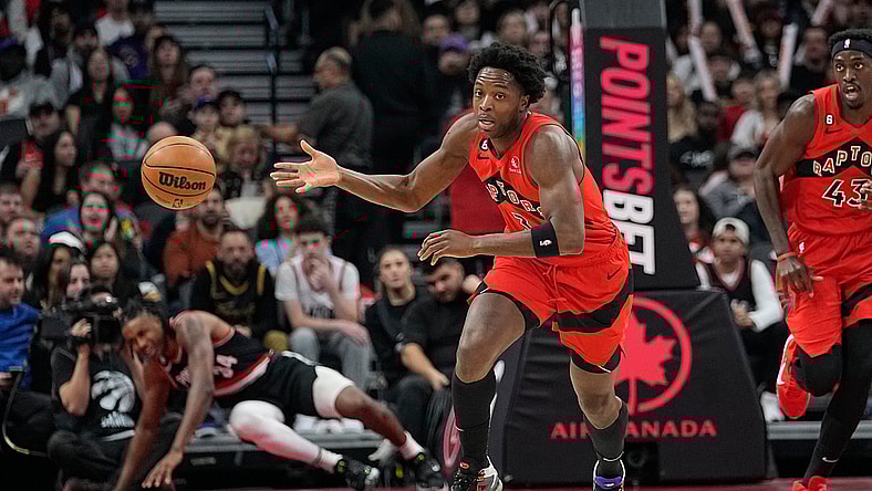 NBA: Portland Trail Blazers at Toronto Raptors