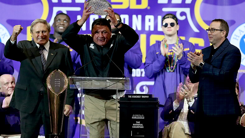 NCAA Football: College Football Playoff National Champions-Louisiana State Celebration