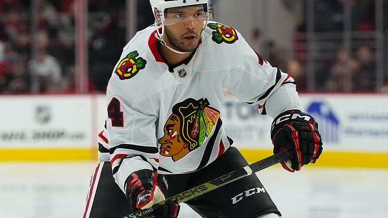 NHL: Chicago Blackhawks at Carolina Hurricanes