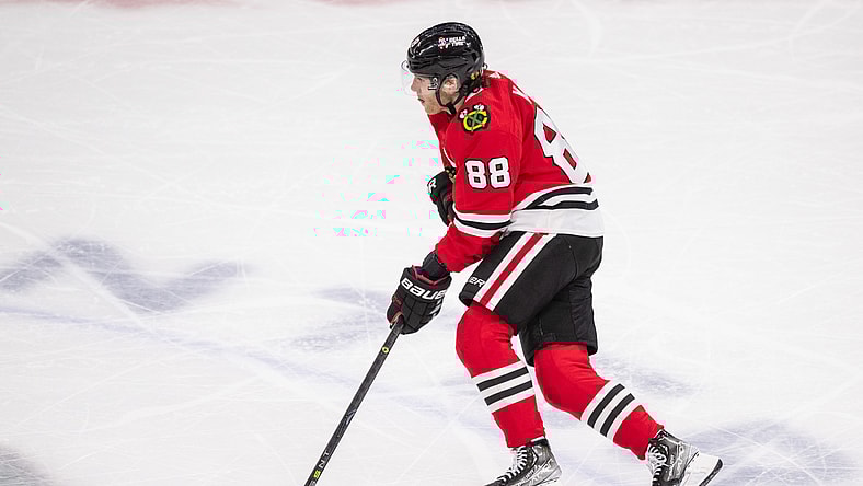 NHL: San Jose Sharks at Chicago Blackhawks