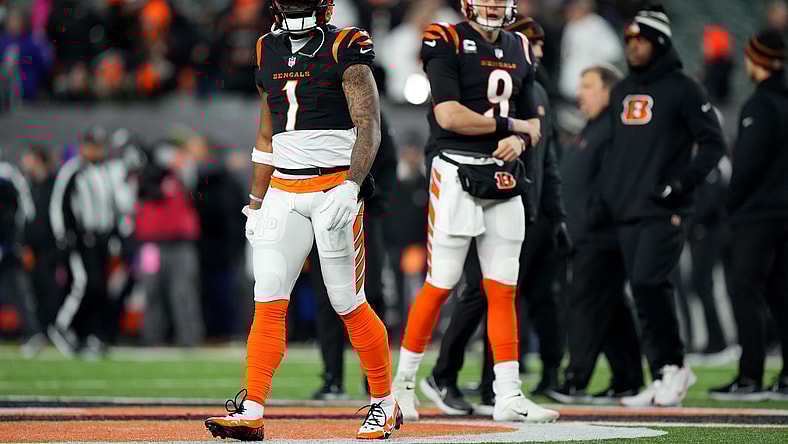 cincinnati bengals' joe burrow and ja'marr chase