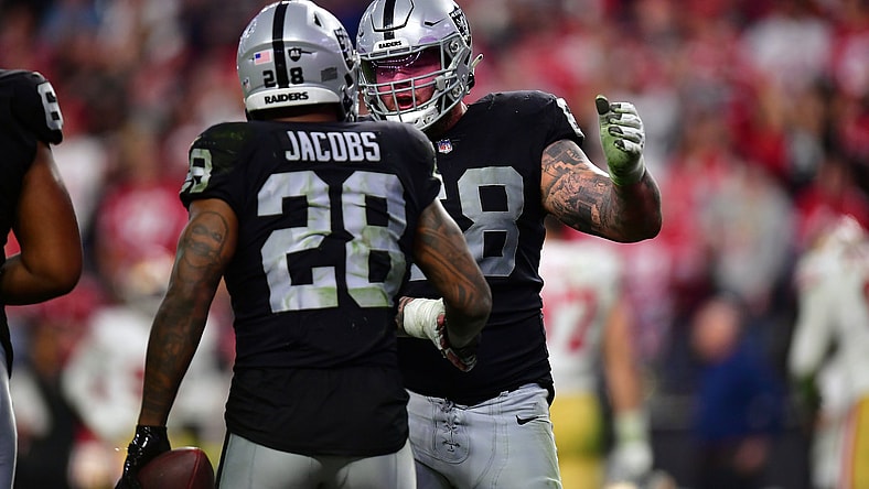 Las Vegas Raiders' Josh Jacobs