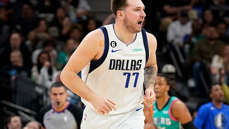 most points nba game: luka doncic