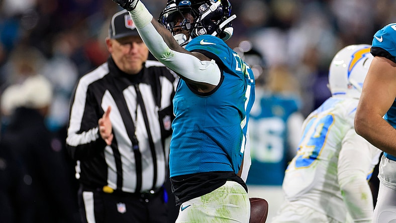 nfl playoff rankings, running backs: travis etienne