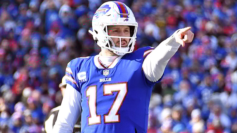 nfl wild card qb performances: josh allen
