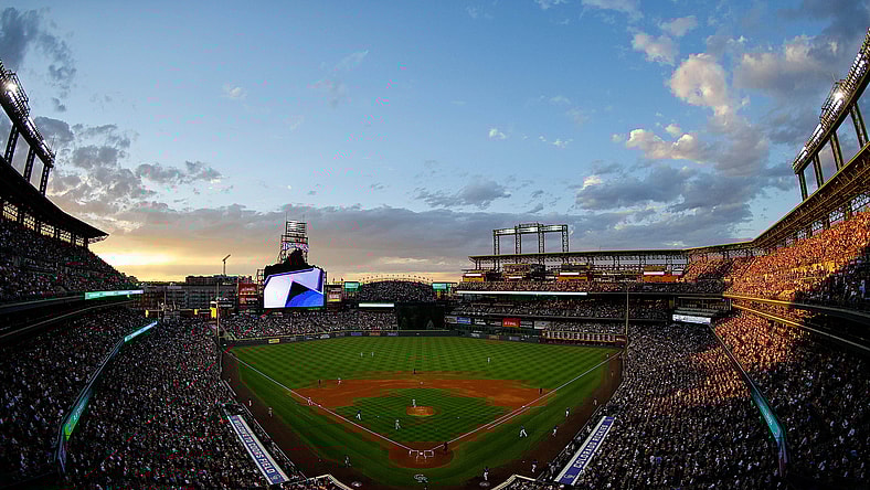 MLB: Arizona Diamondbacks at Colorado Rockies