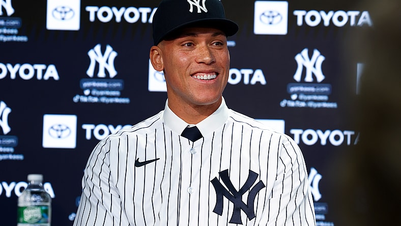 MLB: New York Yankees-Aaron Judge press conference