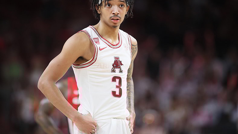NCAA Basketball: Georgia at Arkansas