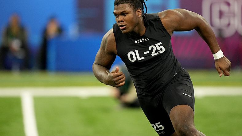 2023 nfl mock draft:  broderick jones, washington commanders