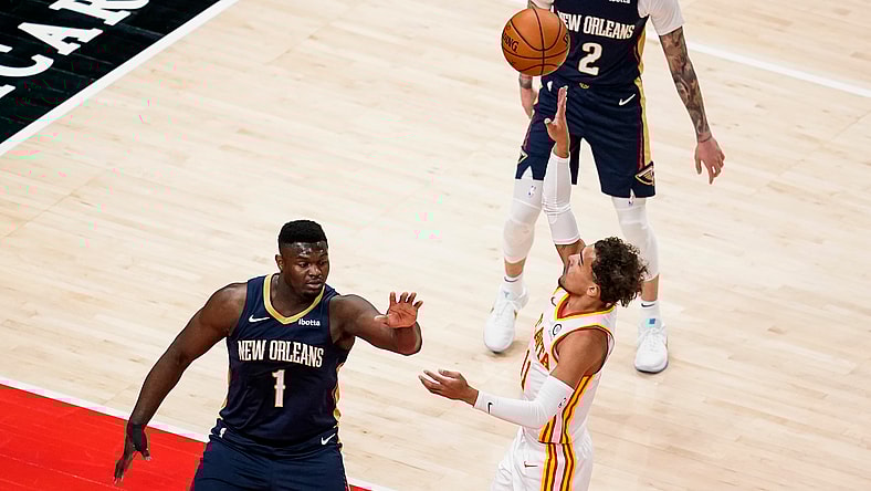 NBA: New Orleans Pelicans at Atlanta Hawks