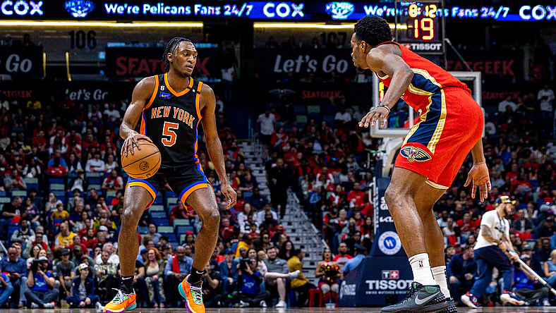 NBA: New York Knicks at New Orleans Pelicans
