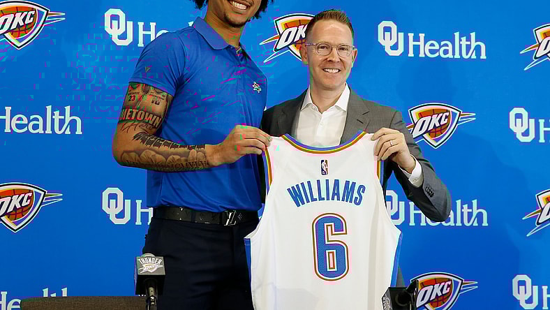 NBA: Oklahoma City Thunder-Press Conference