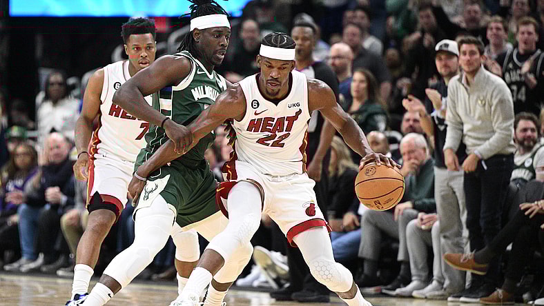 NBA: Playoffs-Miami Heat at Milwaukee Bucks