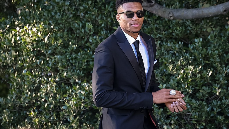 NBA: White House Visit-Milwaukee Bucks NBA Champions