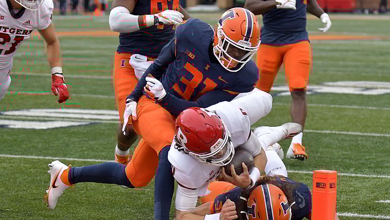 NCAA Football: Rutgers at Illinois
