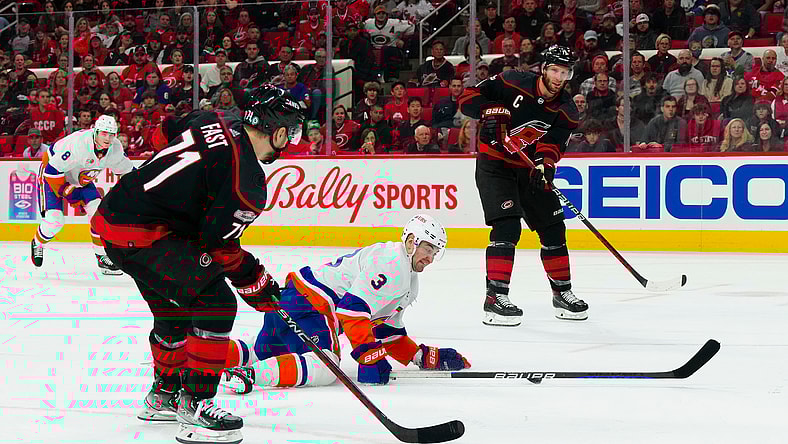 NHL: New York Islanders at Carolina Hurricanes