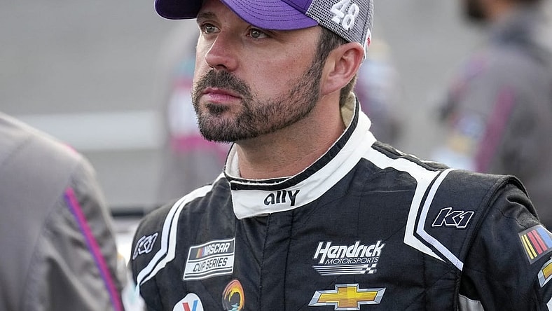 May 21, 2023; North Wilkesboro, North Carolina, USA; NASCAR Cup Series driver Josh Berry (24) during the All Star Race at North Wilkesboro Speedway. Mandatory Credit: Jim Dedmon-USA TODAY Sports