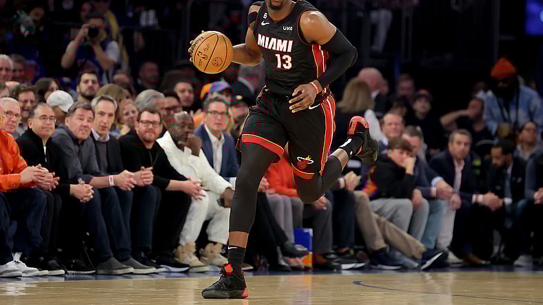 NBA: Playoffs-Miami Heat at New York Knicks