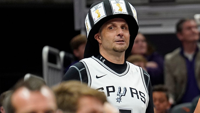 NBA: Portland Trail Blazers at San Antonio Spurs