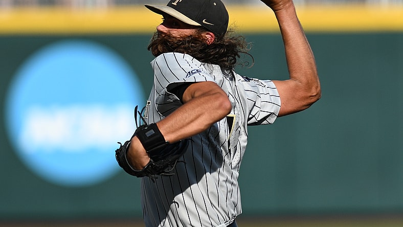 NCAA Baseball: College World Series-LSU vs Wake Forest