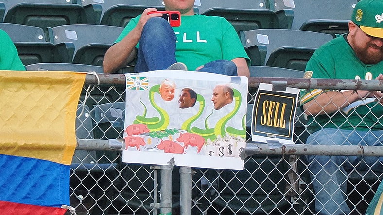 Rob-Manfred-sign-Oakland-Athletics-fan