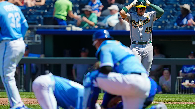 MLB: Oakland Athletics at Kansas City Royals