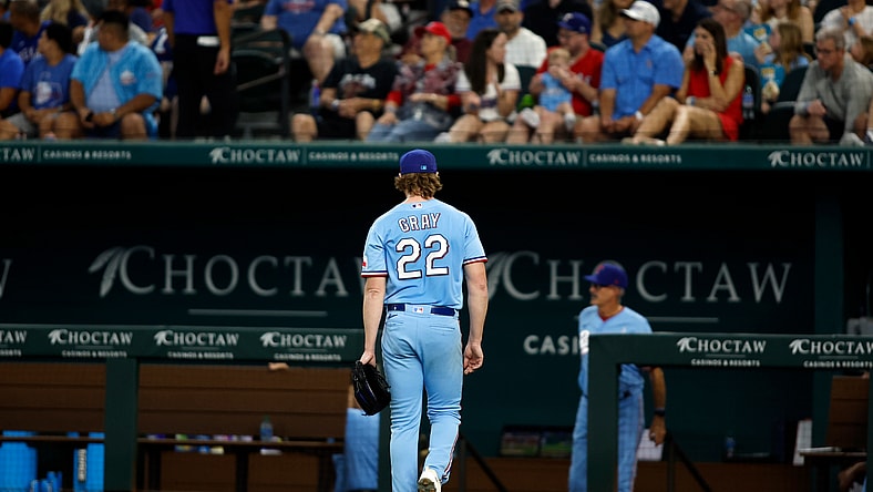 MLB: Toronto Blue Jays at Texas Rangers