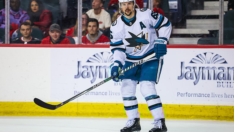 NHL: San Jose Sharks at Calgary Flames