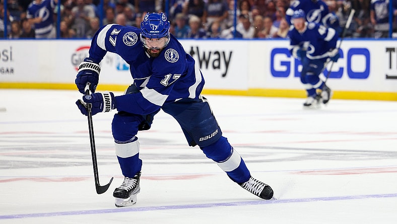 NHL: Stanley Cup Playoffs-Toronto Maple Leafs at Tampa Bay Lightning