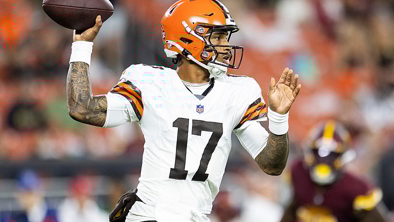 NFL: Preseason-Washington Commanders at Cleveland Browns
