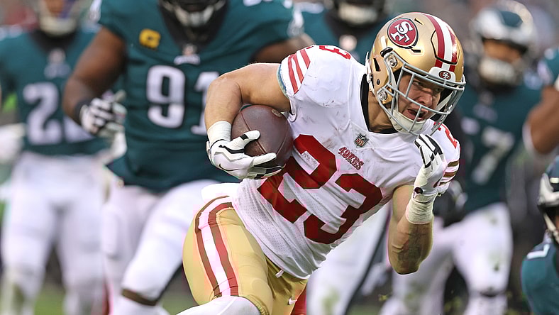 fantasy football cheat sheet: christian mccaffrey