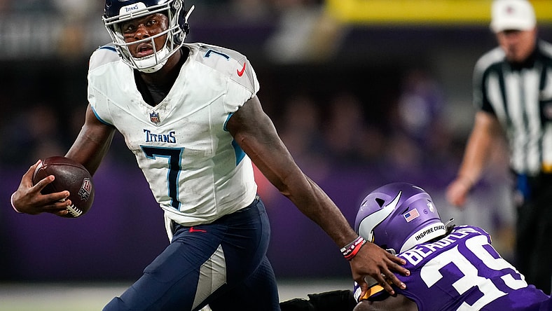 nfl preseason week 3: malik willis, tennessee titans