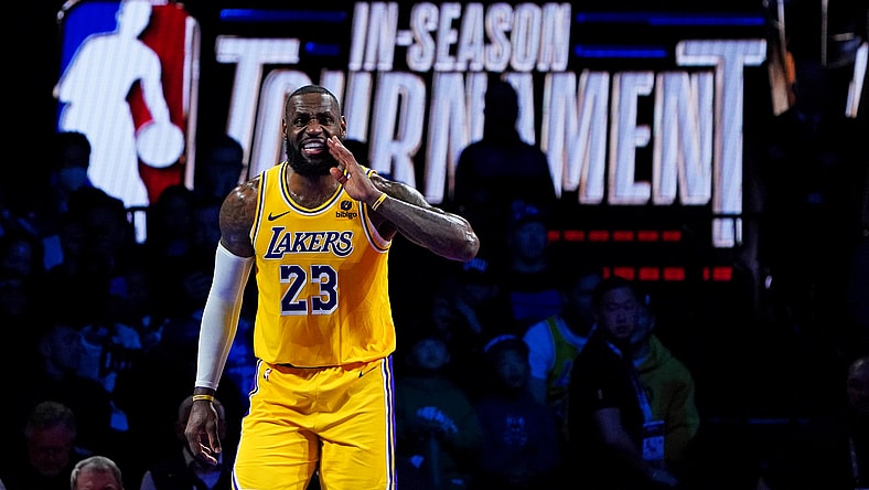 Los Angeles Lakers' LeBron James