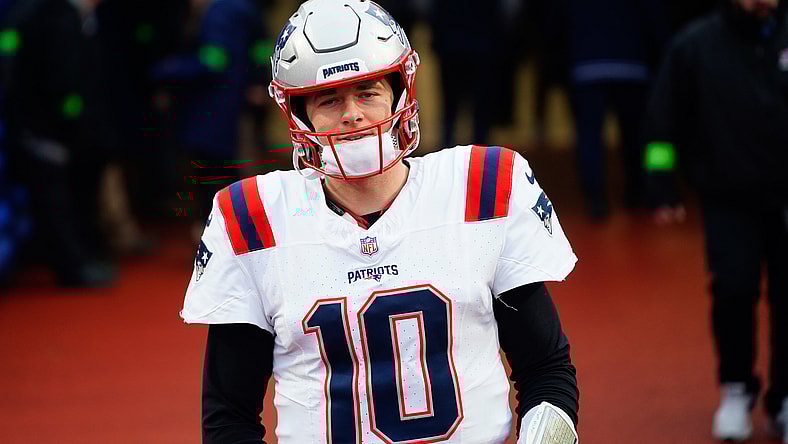 New England Patriots quarterback Mac Jones