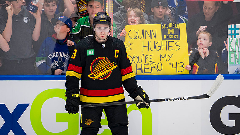 NHL: Columbus Blue Jackets at Vancouver Canucks