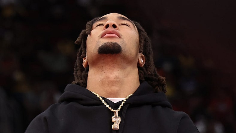 Based in part on backlash or leaked alleged results of CJ Stroud's cognitive test last year, some 2024 draft prospects could pass on taking the exam this year. Mandatory Credit: Thomas Shea-USA TODAY Sports