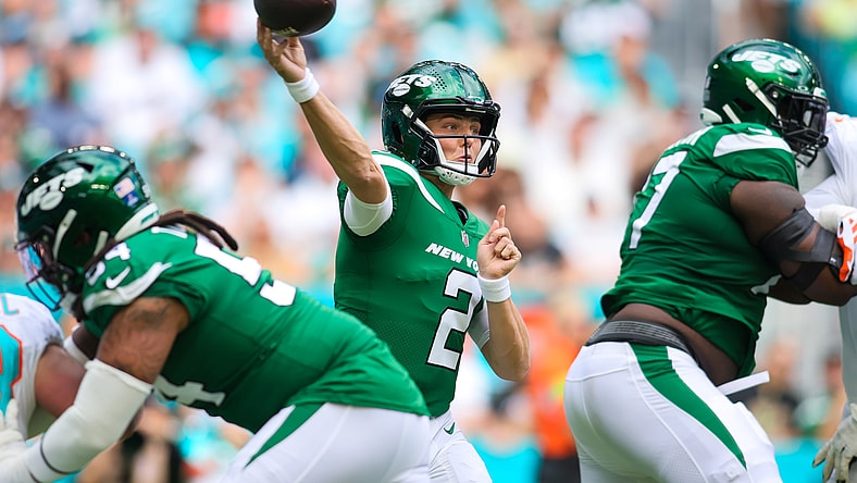 New York Jets quarterback Zach Wilson