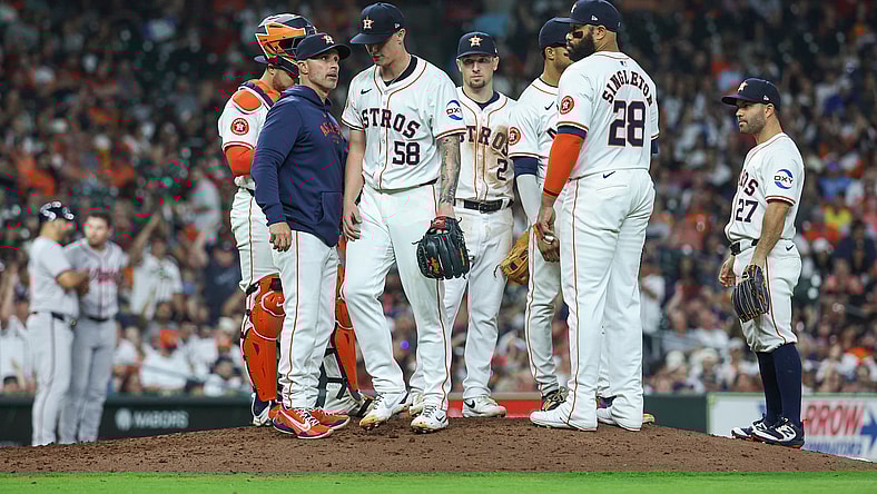 Houston Astros manager Joe Espada