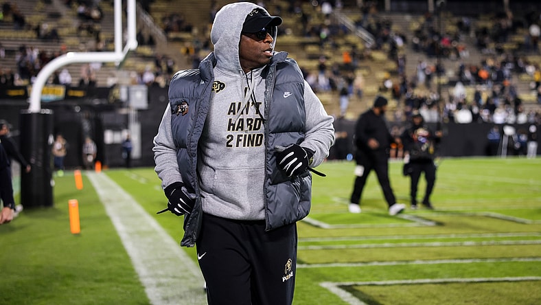 Colorado Buffaloes coach Deion Sanders