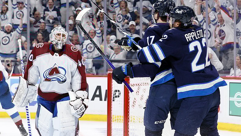 NHL: Stanley Cup Playoffs-Colorado Avalanche at Winnipeg Jets