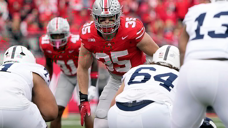 Tommy Eichenberg Las Vegas Raiders Ohio State Buckeyes NFL Draft