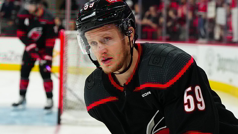 NHL: Stanley Cup Playoffs-New York Rangers at Carolina Hurricanes