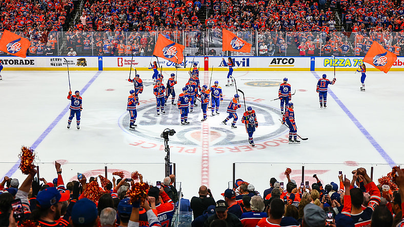 NHL: Stanley Cup Final-Florida Panthers at Edmonton Oilers